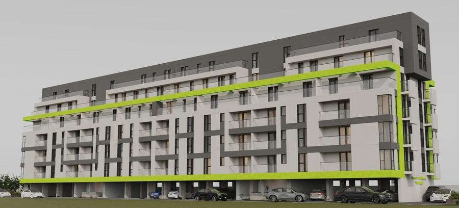 Proiect rezidențial nou – Apartamente  cu 2 camere și penthouse-uri elegante - 1