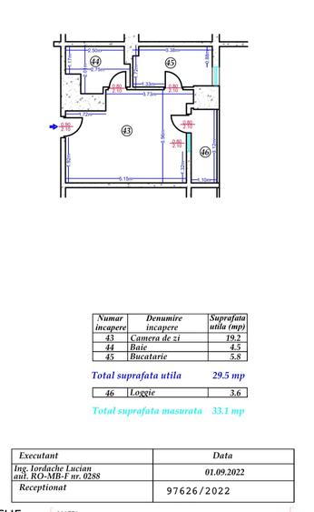 Matei Basarab | Calarasilor | Muncii | Garsoniera- Bloc Nou -Downtown Fittness - 8