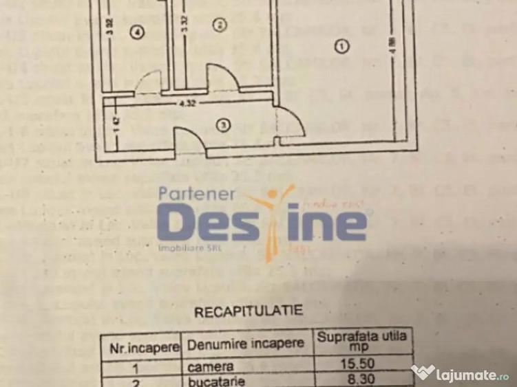 Apartament Valea Lupului 1 CD 35,40mp + balcon + loc parcare - 1