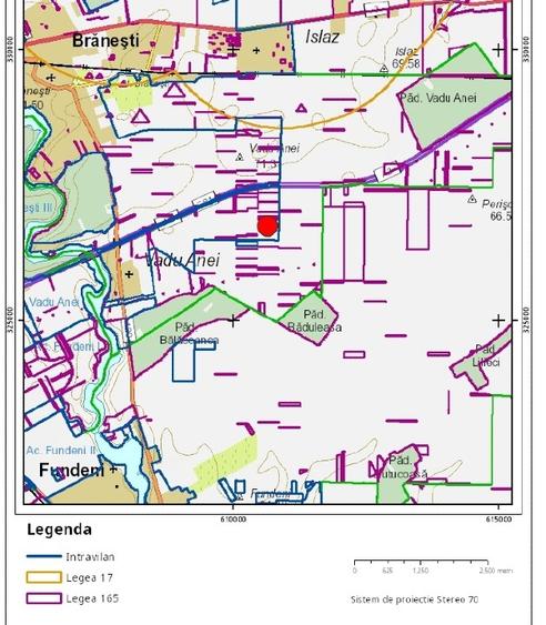 Teren 15.000 MP - A2 -Branesti -Vadu Anei - 2