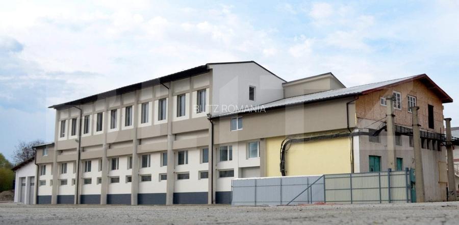 Spatiu industrial, 1890 mp + teren 10450 mp, zona Burdujeni