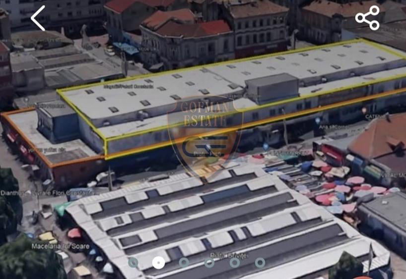 Spatiu Comercial 1687mp, zona Centrala Piata Grivitei, 2 bai, terasa 645mp, et 1 - 2