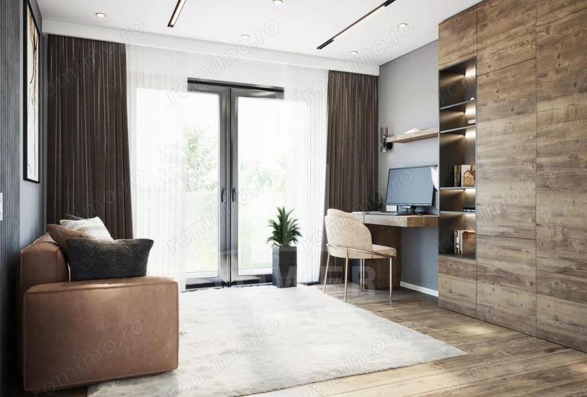 Casa moderna in Cisnadioara / Cisnadie vedere catre Cetatea Cisnadioara - 9