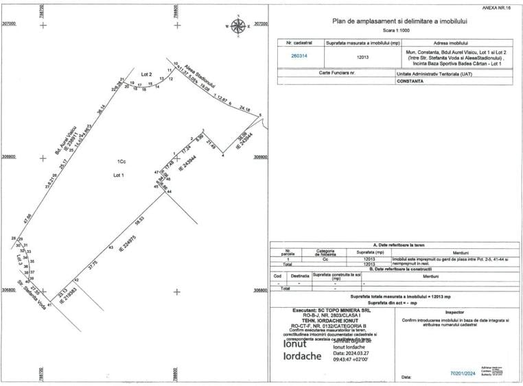 Teren de vanzare Bulevardul Aurel Vlaicu Constanta - 1