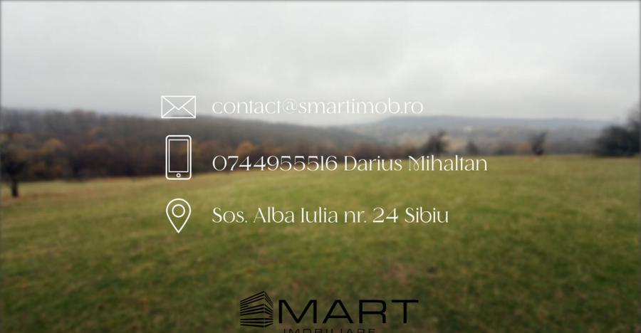 Teren spectaculos 3,5HA zona Cisnadioara - 2