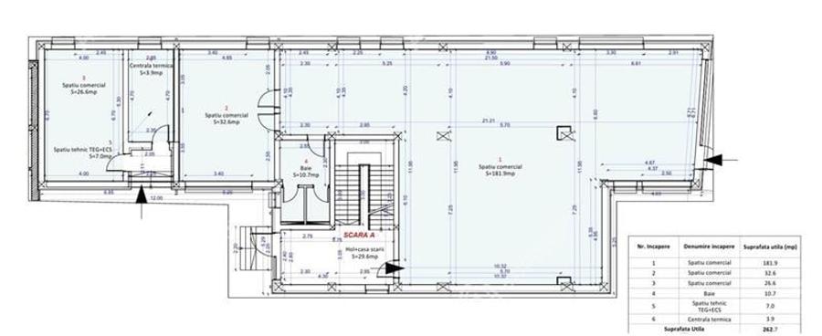 Spatiu comercial de vanzare in Sibiu zona Shopping City - 7