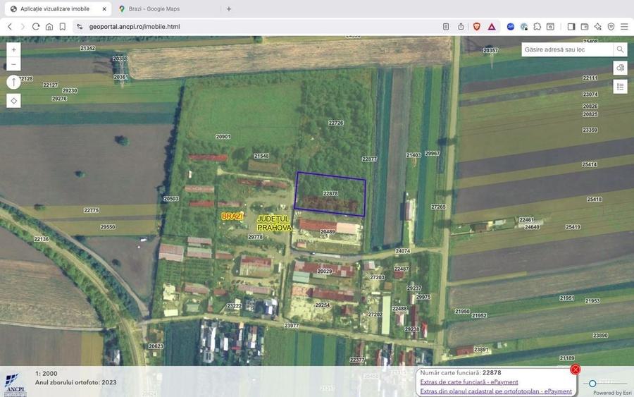 Teren Intravilan 13.582 mp Brazi Prahova - 1