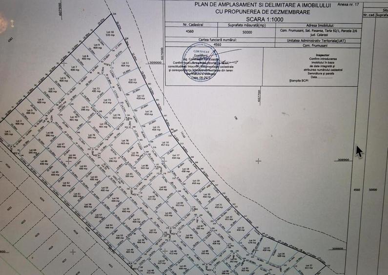 Spre vanzare teren intravilan cu utilita?i JUD Calarasi, - 11