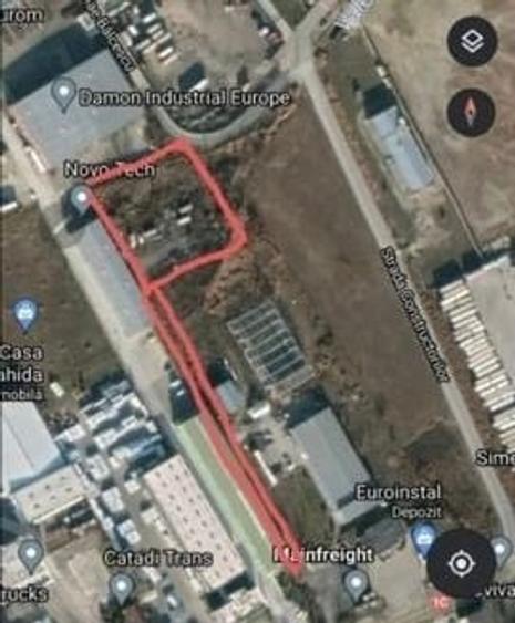 Teren industrial de vanzare in Apahida - 1
