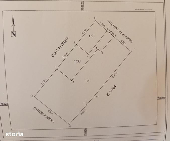 Casă cu 6 camere cu Teren 200 Mp în Central