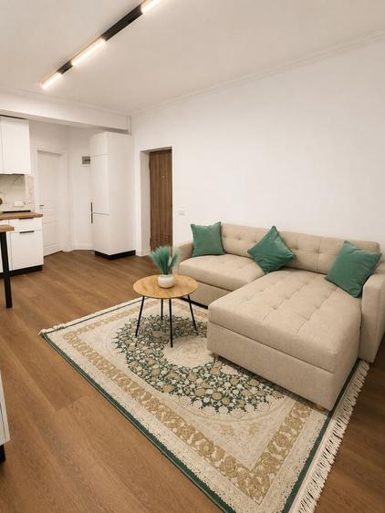 Apartament cu 2 camere semidecomandat, mobilat în 1 Mai
