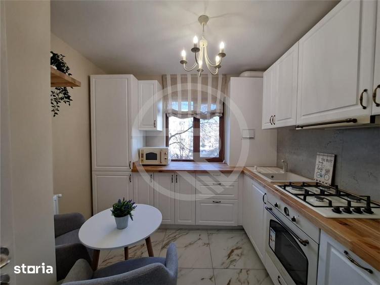 Apartament cu 3 camere, mobilat si utilat, situat in cartierul Gheorgh - 9