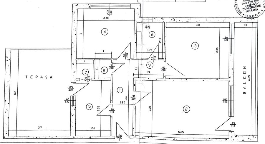 Apartament 3 camere Militari Lujerului, etaj 1, decomandat, 91 mp ! - 31