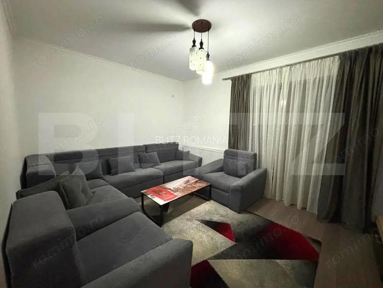 Apartament 2 camere, 52 mp utili mobilat complet, zona Chisoda