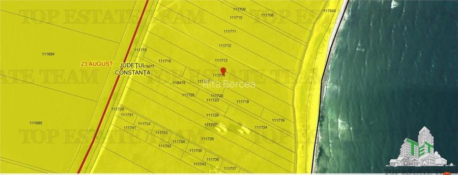 Teren cu deschidere la mare 23 August Constanta