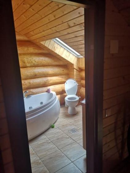 Vand cabana din lemn rotund + 11600mp - 2