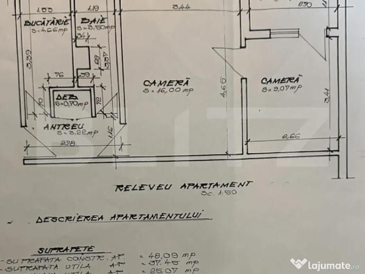 Apartament semidecomandat cu 2 camere, zona Velenta - 5