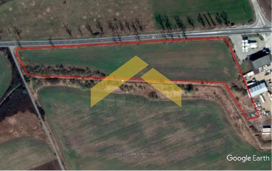 Teren extravilan vanzare pe DN7 langa Hanul de la Rascruce - 1