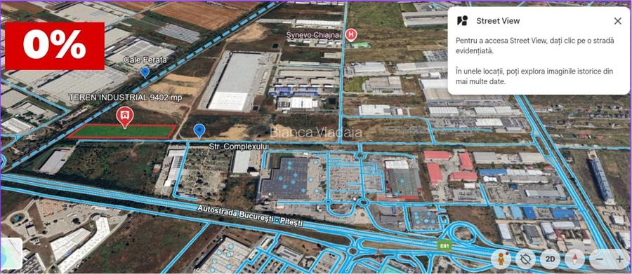 Teren industrial - zona logistica Chiajna, Carrefour Militari
