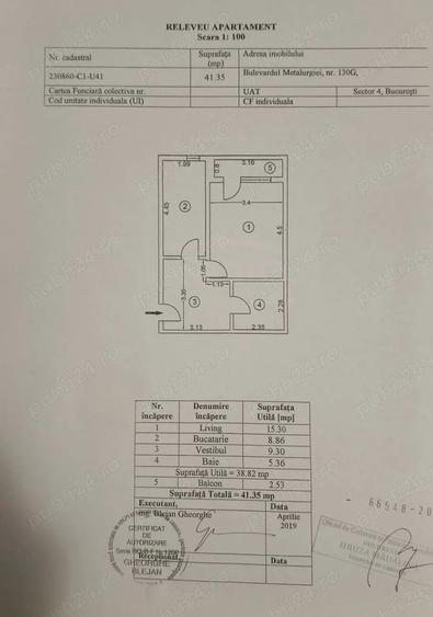 Vand studio garsoniera mobilat utilat Metalurgiei sector 4 - 4
