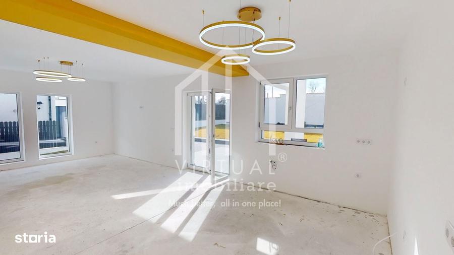 Casa individuala cu 5 camere, 163mp utili+pod 45mp, teren 498mp, Daia - 18