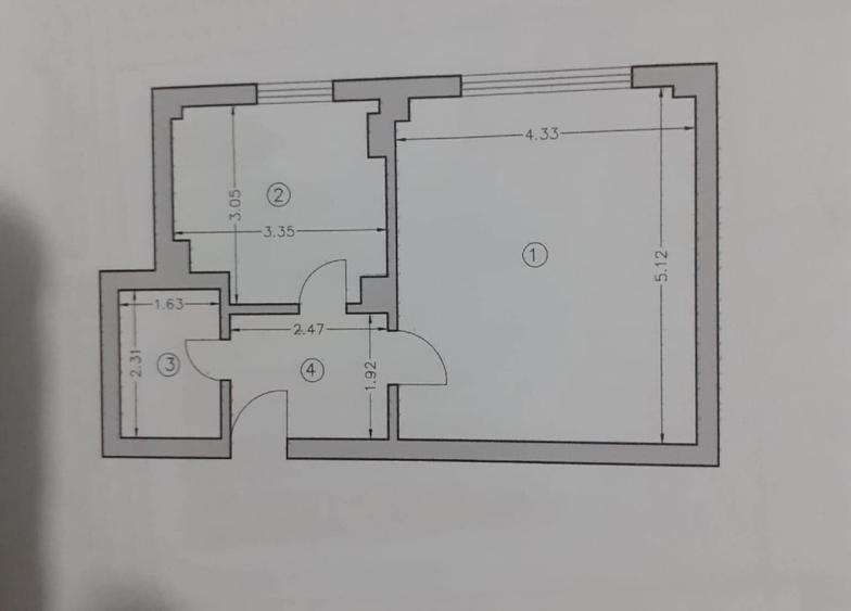 GARSONIERĂ SPAȚIOASĂ DE VÂNZARE -  BULEVARDUL CALLATIS MANGALIA - 1