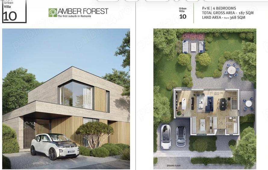 Casă cu Teren 670 Mp în Tunari