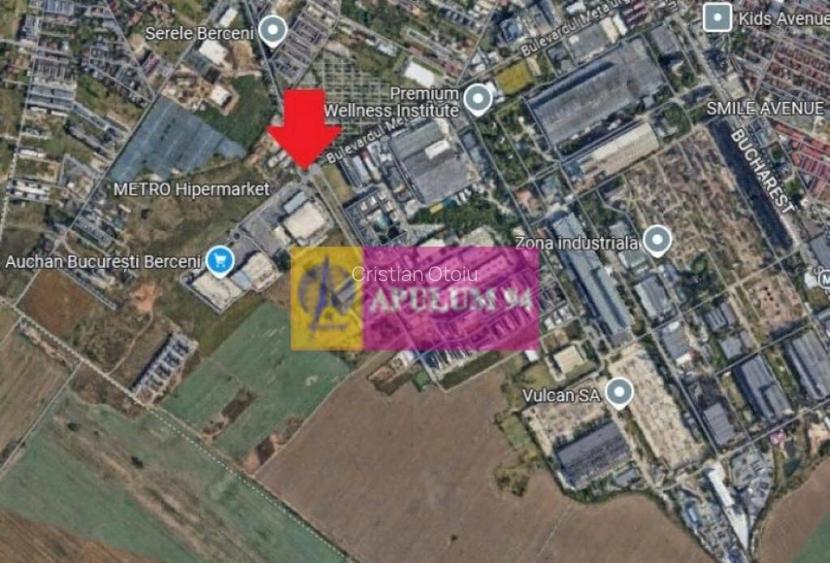 Teren 5000mp, Metro Berceni - Parcul Tudor Arghezi