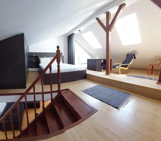 Apartament 2 camere si mansarda spatioasa mobilata, de inchiriat - 5