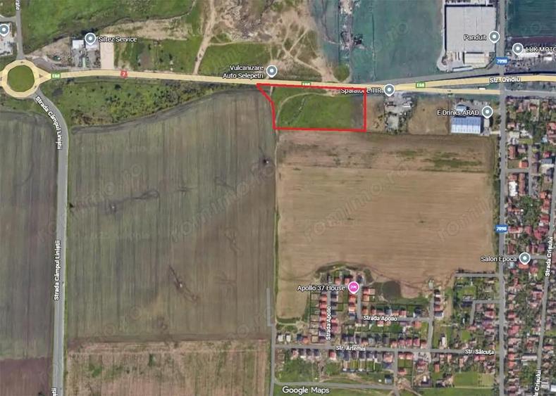 Teren intravilan pe soseaua de Centura - Arad - IMOBIHOR - 5