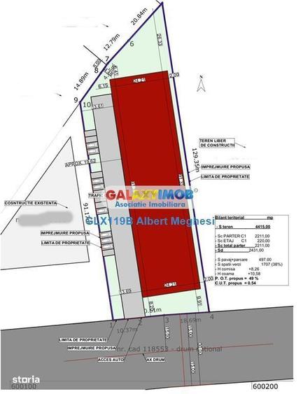 Vanzare Hala 550 mp deschidere DN3 centura A0 - 8