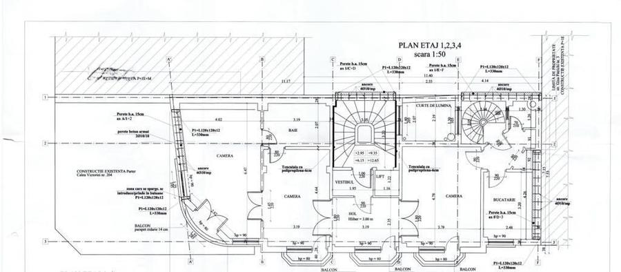 Apartament 3 camere de vanzare Calea Victoriei - 3