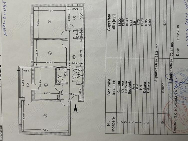 Apartament 3 camere - 5