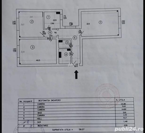 Apartament 3 camere Drumul Taberei bucla Apartament 3 camere Drumul Taberei bucla