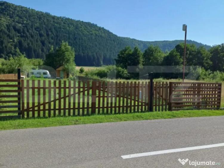 Teren Plaiul Foii, vedere spre muntii Bucegi si apa Barsa 10 - 8