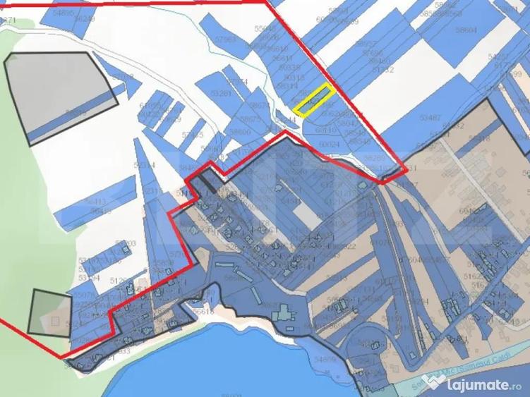 Investitie ! Teren extravilan 1000 mp , front 10 m , Motel - 1