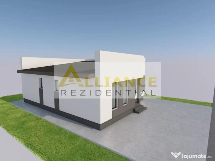 Vila individuala | 4 camere - 2 bai - Teren 307 mp - 5