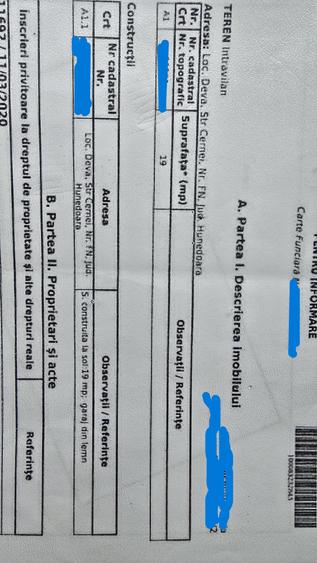 Vand garaj in Deva, pe strada Cernei, suprafata utila 19 mp + loc de parcare - 4