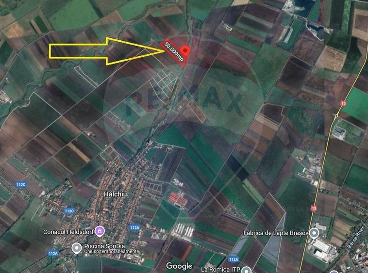 Teren de vanzare / extravilan 50.000mp/Halchiu - 5