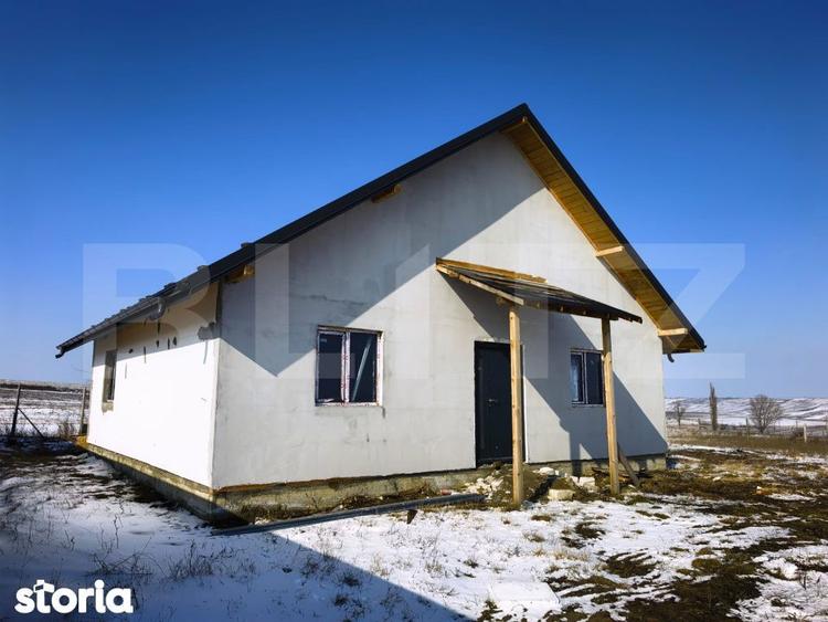 Casa parter cu pod inalt mansardabil Voinesti - 1