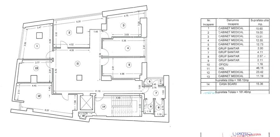 Cladire individuala - amenajata pentru clinica - 6
