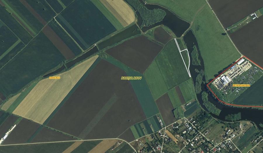 Teren Construcții intravilan de 7567 mp, în Dascălu
