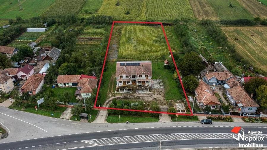 Casa + teren mare in Iclod, DN1C ideal investi?ie - 4