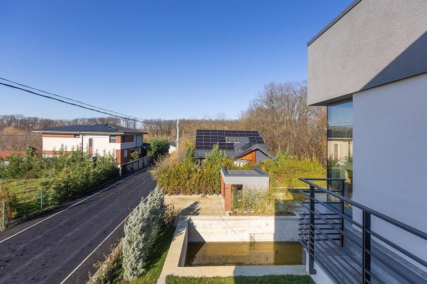 Pădurea Vlăsiei Design Modern Relaxare deplină Vilă cu Piscină, Comision 0% - 48