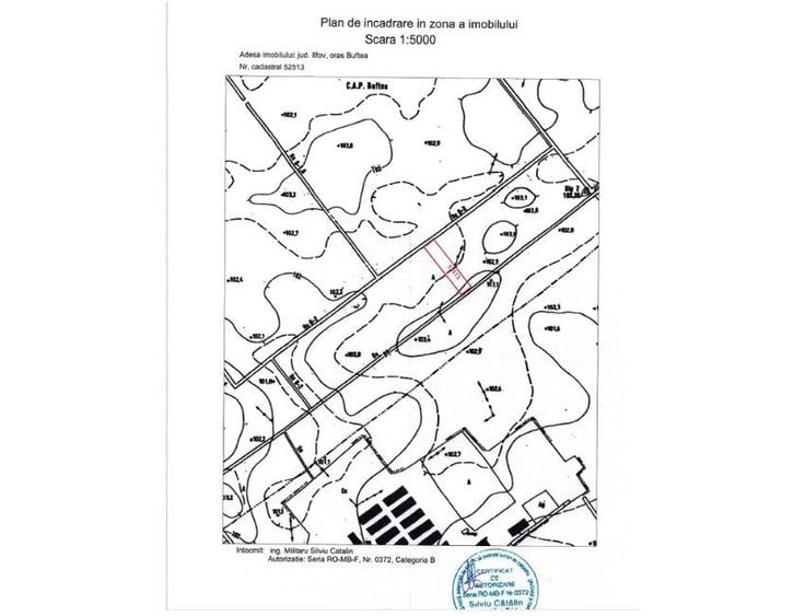 Teren Intravilan Buftea langa Autostrada A0 - ideal hale industriale - 3