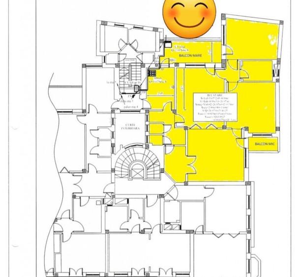 4 camere, 124 mp St, 2 balcoane, 2 bai, boxa, Magheru, Piata Romana - 9