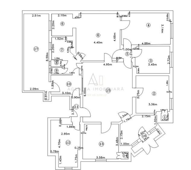 Inchiriere apartament 6 camere Calea Plevnei l parter l 176 mp - 19