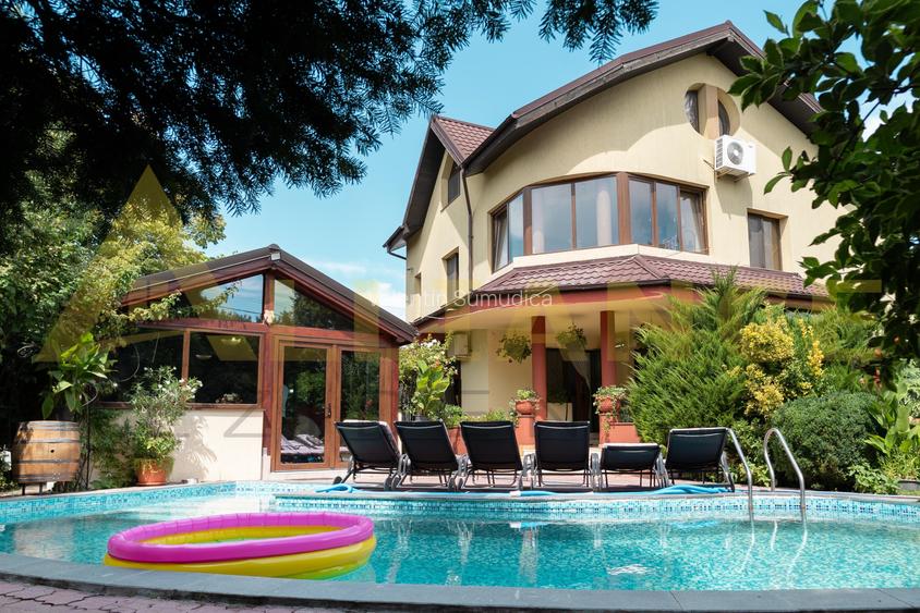 Casa Individuala - 766mp - Piscina si foisor- 7 camere 7 bai