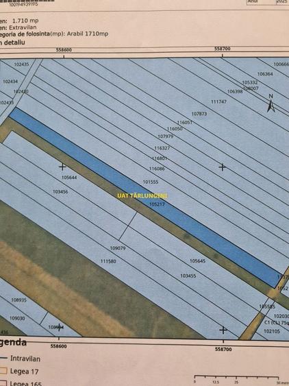 Vand 2 parcele teren intravilan 1900 mp - 2