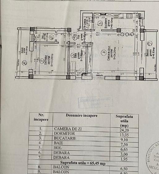 Apartament 2 camere, 65mp, garaj subteran inclus, 2 balcoane - 14